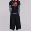 Zwarte XL Goliath baggy-short met studs